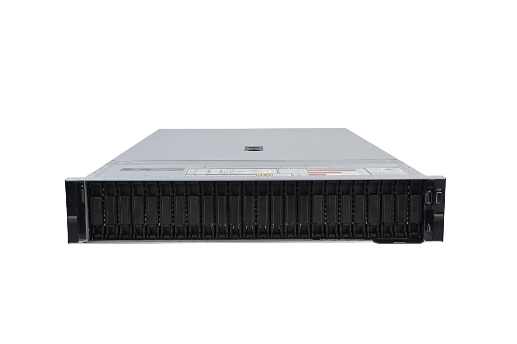 Refurbished Dell PowerEdge R750 24-Bay 2.5" front view